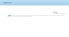 Desktop Screenshot of aktiva.ee