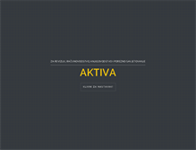 Tablet Screenshot of aktiva.hr